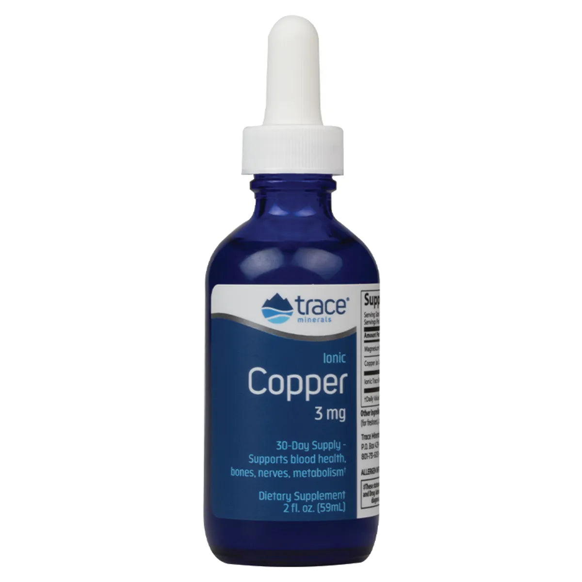 Trace Minerals Flytende Ionisk Kobber