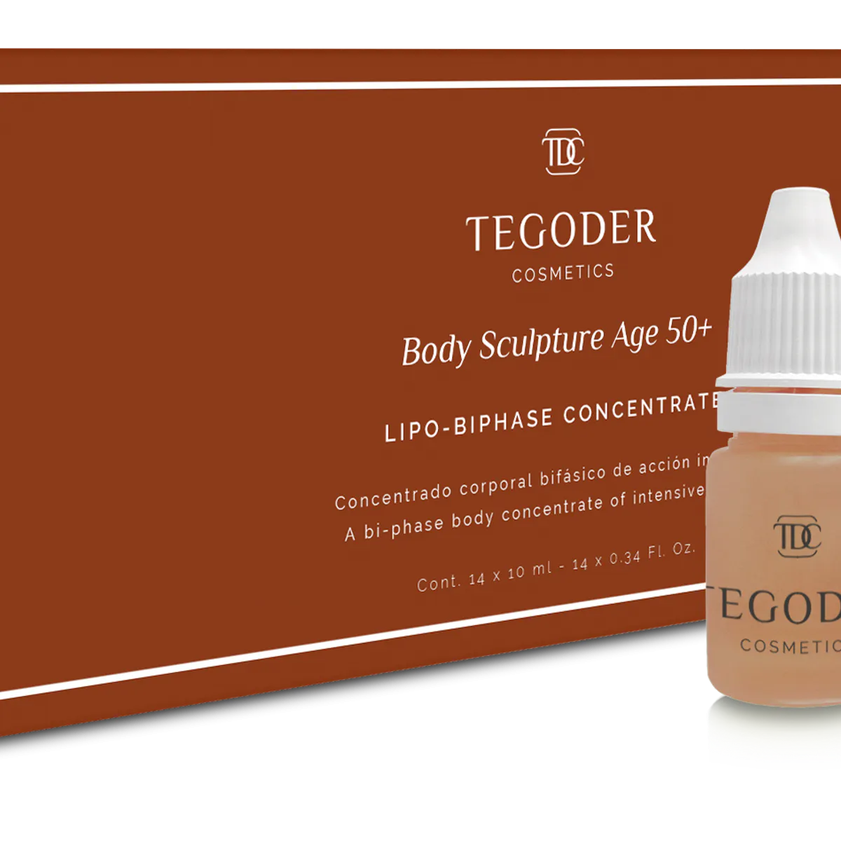 TDC Body Sculpture Age 50+ Lipo Biphase Concentrate 14x10 ml