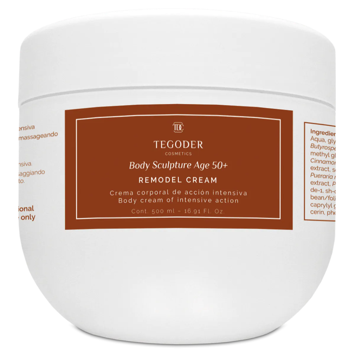 TDC Body Sculpture Age 50+ Remodel Cream 500ml